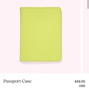 NWT Stoney Clover Lane Lime Passport Case